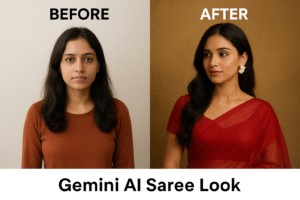 Google Nano Banana Saree Trend