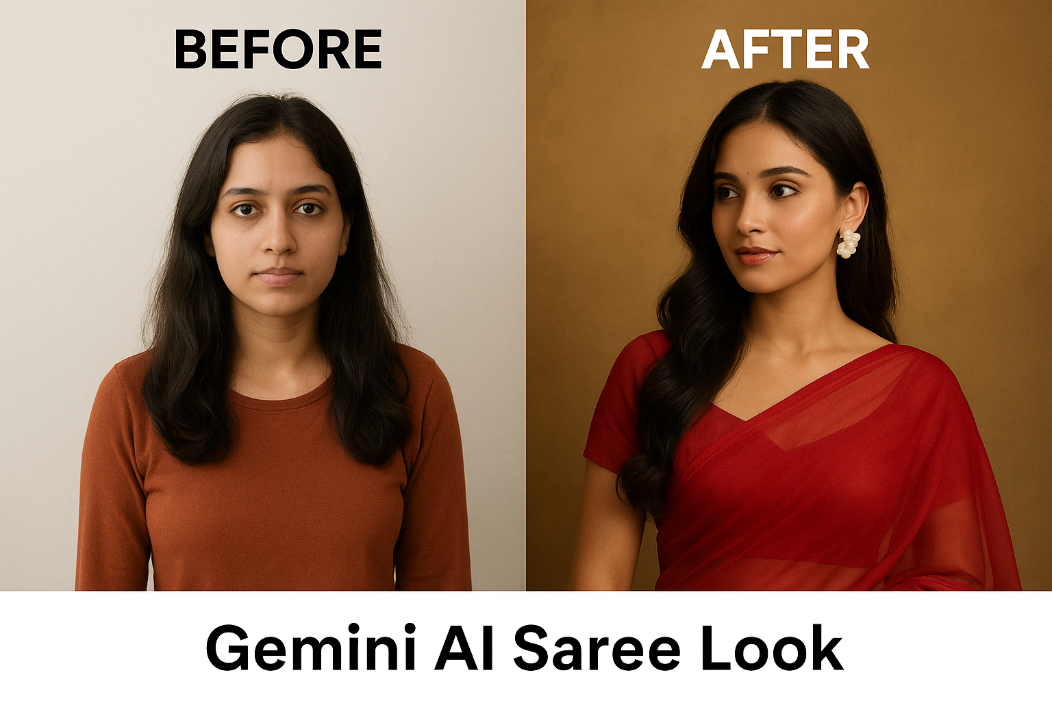 Google Nano Banana Saree Trend